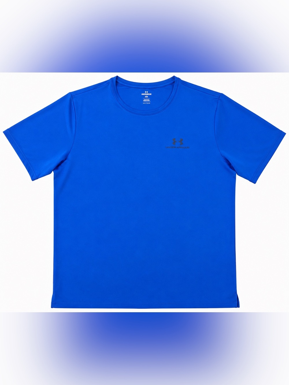 NWT Under Armour Vanish Energy SS Shirt Blue 4XL Gym Training Running